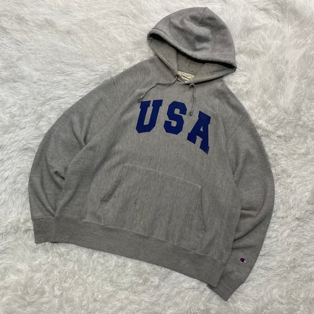 챔피온 리버스위브 후드티