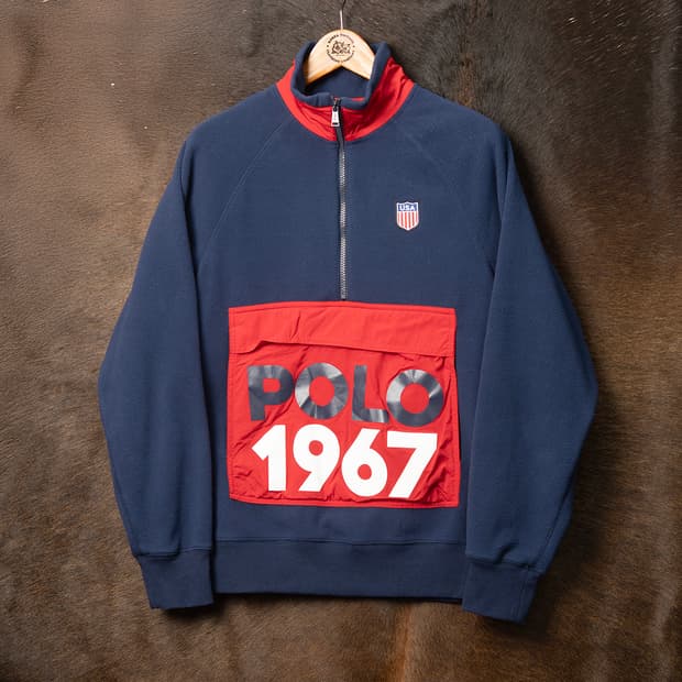 [S] 폴로 랄프로렌 USA팀 아노락 플리스 