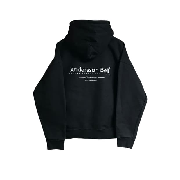 앤더슨벨 시그니처 빅로고 후드티