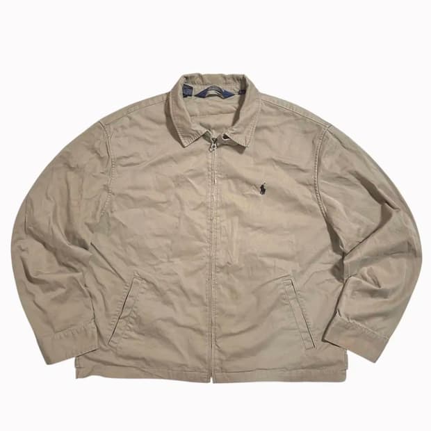 폴로 베이지 베이포트 스윙톱 자켓(2XL)
