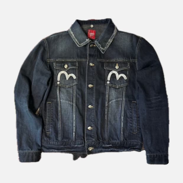 에비수 Evisu 데님 자켓