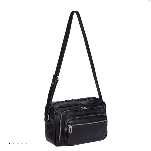 분크 퍼펙 멀티 포켓 크로스 미듐 블랙