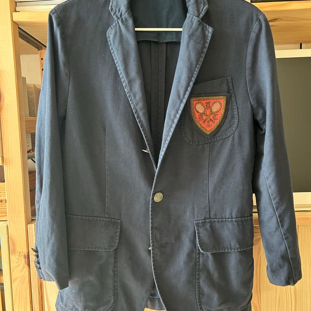 폴로 랄프로렌 테니스 와펜 블레이저 자켓