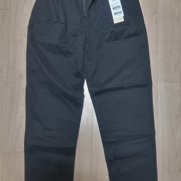 에피그램 코튼 위켄드 원턱 팬츠 차콜 86