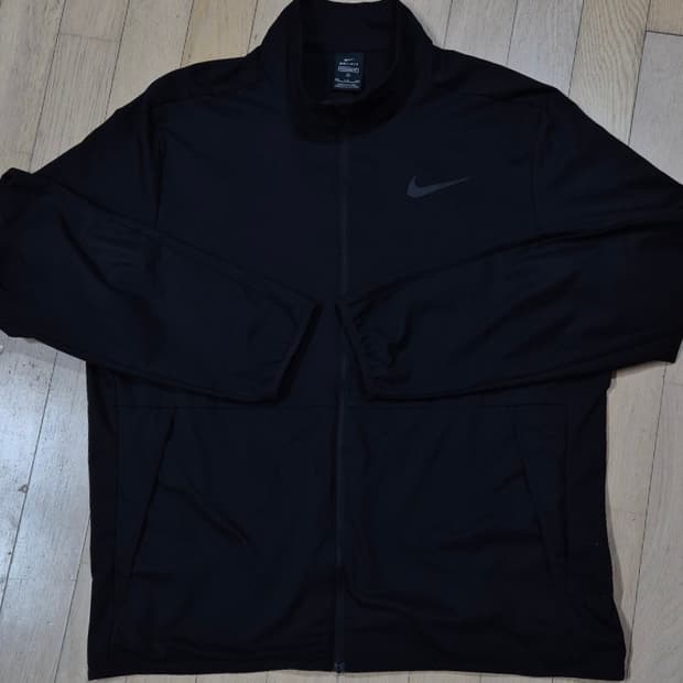 (2XL) 나이키 드라이핏 트레이닝 러닝 집업 자켓 저지