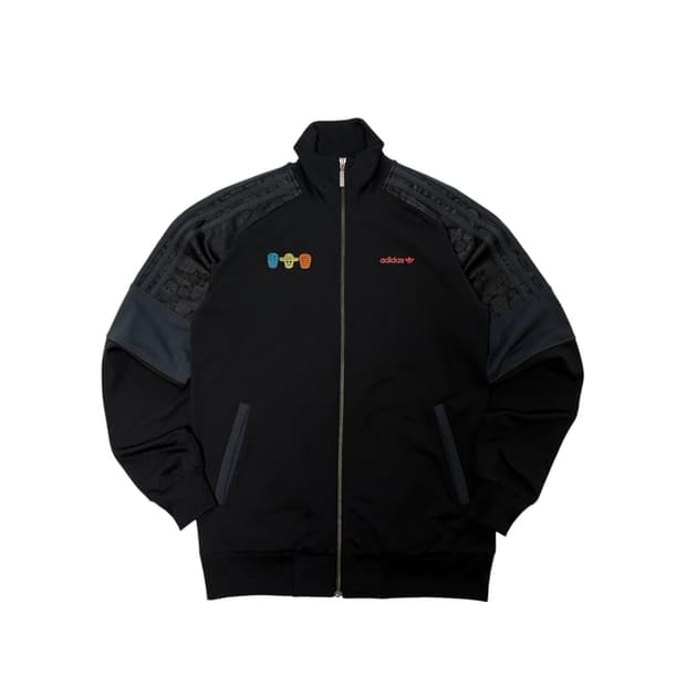 아디다스 베켄바우어 스컬 자수 빈티지 트랙탑