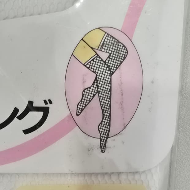 BIENA 화이트 오버니 망사삭스