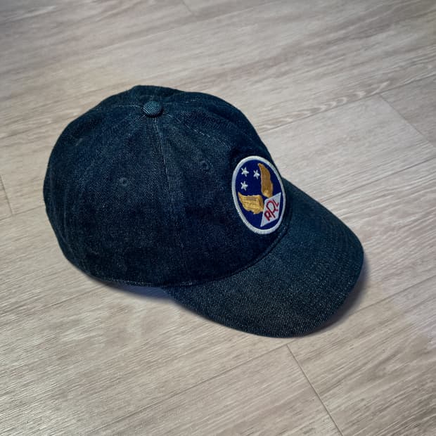 RRL 인디고 볼캡