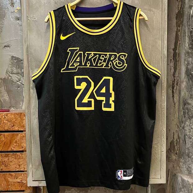 나이키 레이커스 코비 브라이언트 24번 져지  