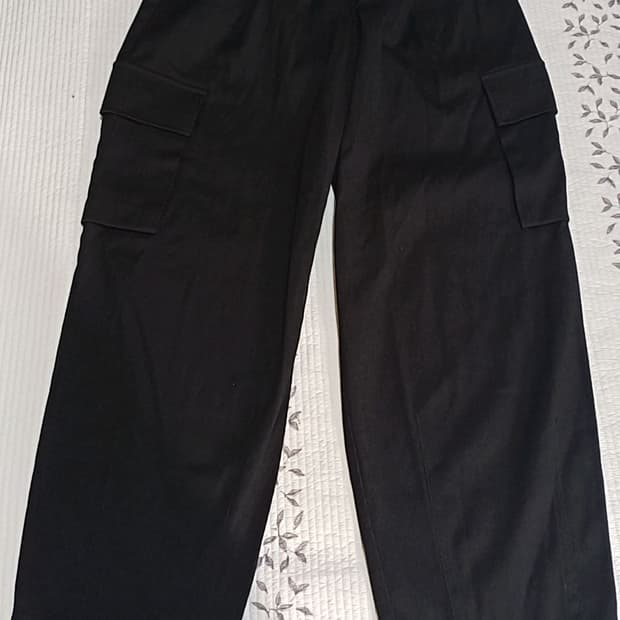 세븐셀라 미사용 세미벌룬카고팬츠 32인치 기장105