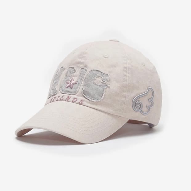 허그유어스킨 허그 프렌즈 캡 (핑크)