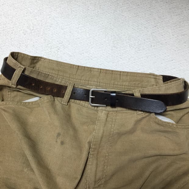 차심 가죽 레더 벨트