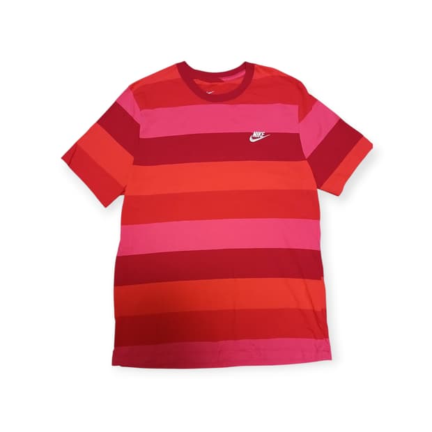  나이키 NSW 클럽 스트라이프 반팔티
