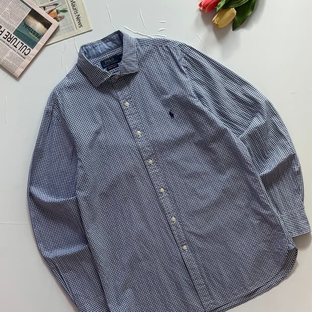 Polo 폴로랄프로렌 신형 깅엄 체크 셔츠