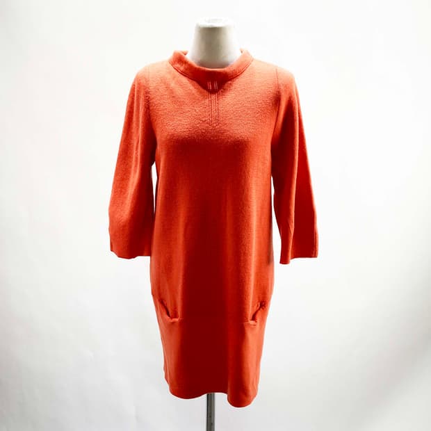 시스템 여성순모롱티셔츠 오렌지 90 