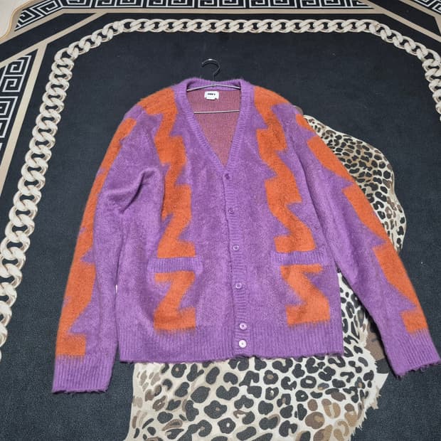 오베이 덱스터 모헤어 가디건 XL 정품