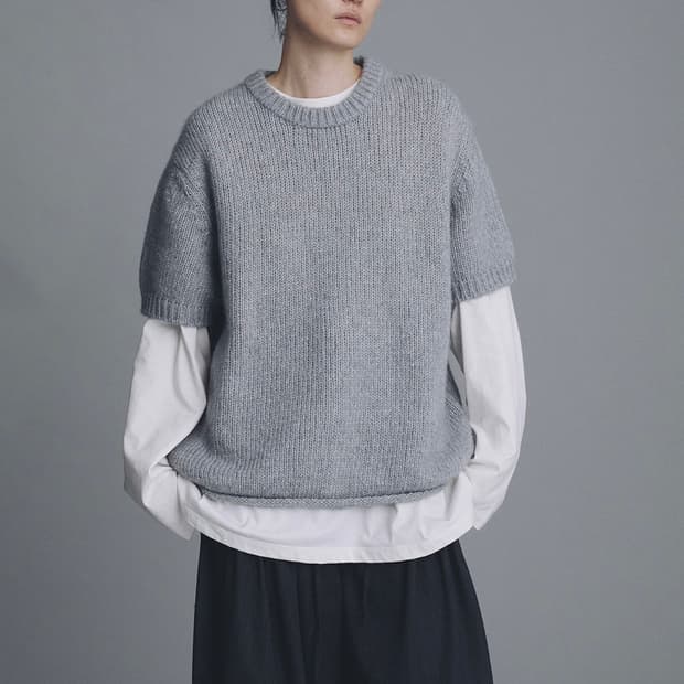 문달 유니섹스 소프트 플러피 니트