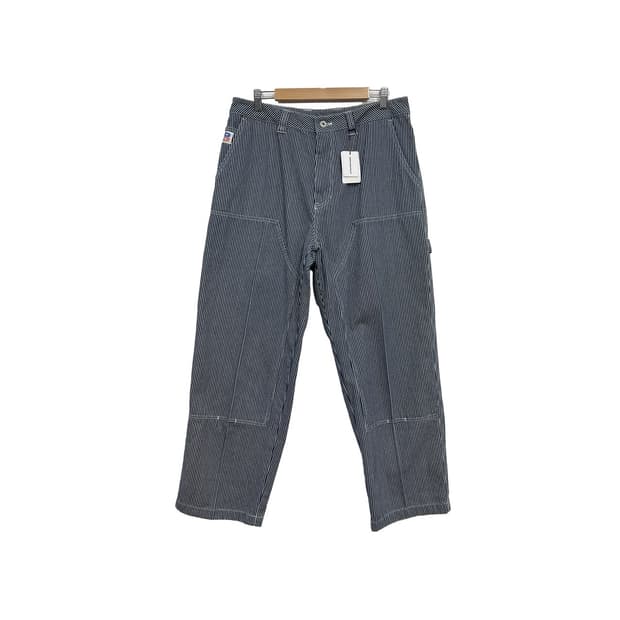 벌스데이수트 더블니 카펜터 스트라이프 워크웨어 팬츠