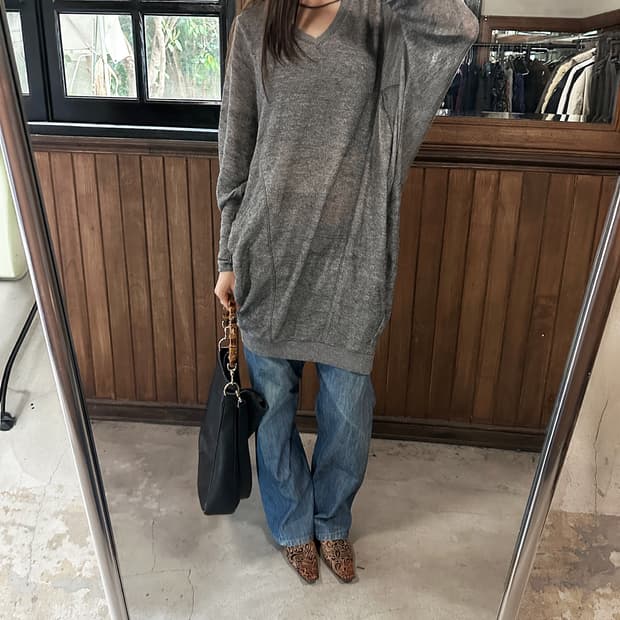 DIESEL v-neck sweatshirt