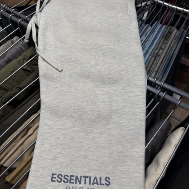 에센셜 스웨트팬츠 오트밀/오트밀 헤더/라이트 헤더 오트밀 2020 M