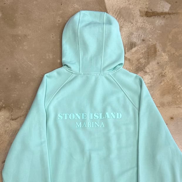 105 스톤아일랜드 민트 후드티