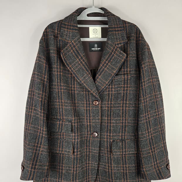 [무료배송]앳코너 M 여성 프리미엄 울 오버사이즈 자켓