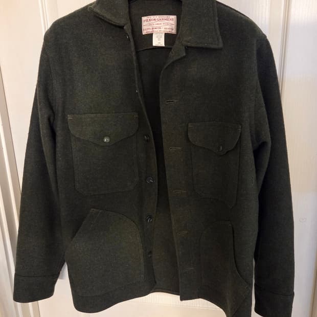 필슨 울 크루저 자켓 오터그린 42사이즈 / 110