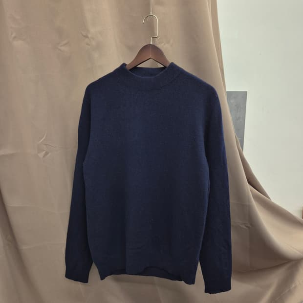 마시모두띠 울 캐시미어 넥 니트 L