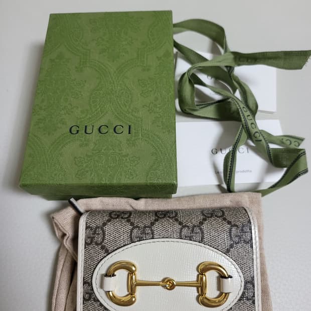 구찌 홀스빗 반지갑 