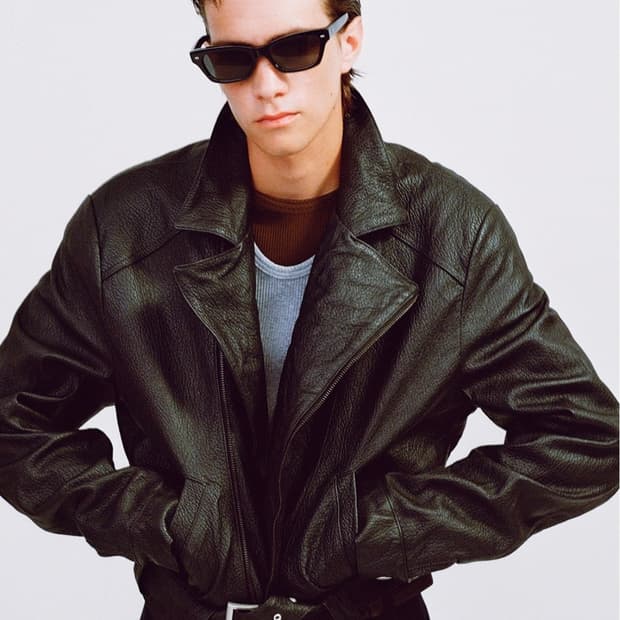 렉토 26SS 빈티지 이펙트 바이커 레더 가죽 자켓 블랙