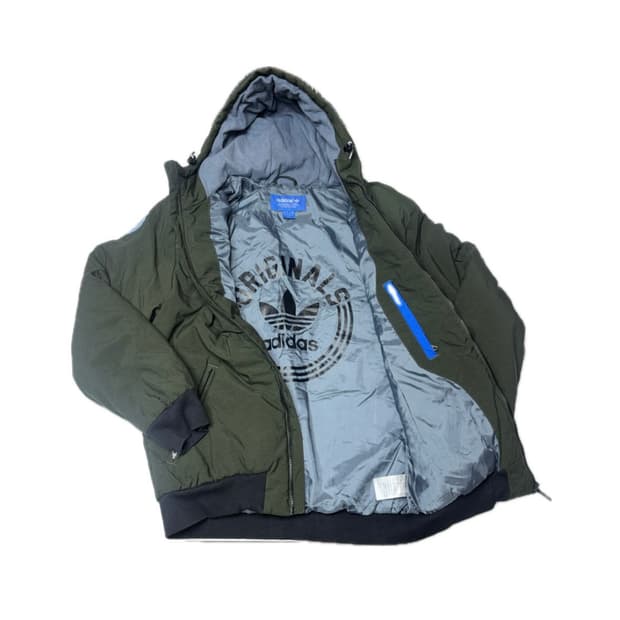 아디다스 오리지널 후드 야상 점퍼