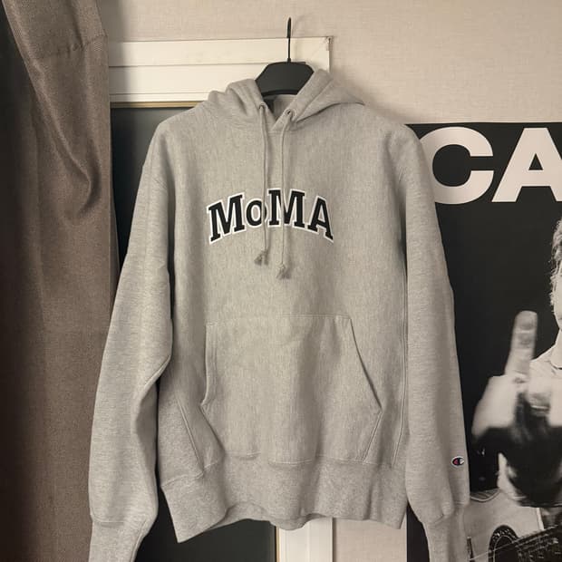 챔피온 모마 MoMA 그레이 후디 M(아시안 XL)