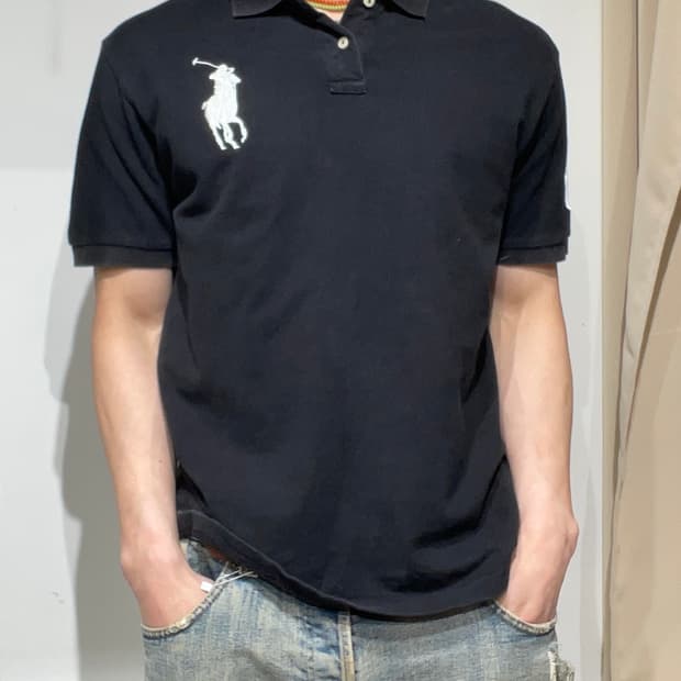 폴로랄프로렌 빅포니 블랙 pk티셔츠