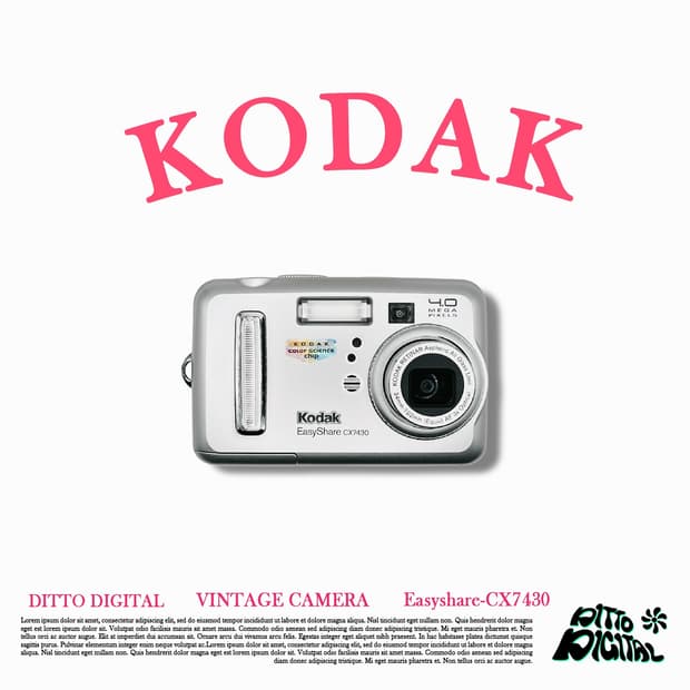 Kodak Easyshare CX7430디카