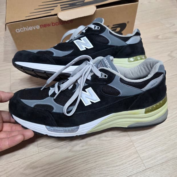 (초판)(1회 착용)뉴발란스 992 초판버전 우먼스12 