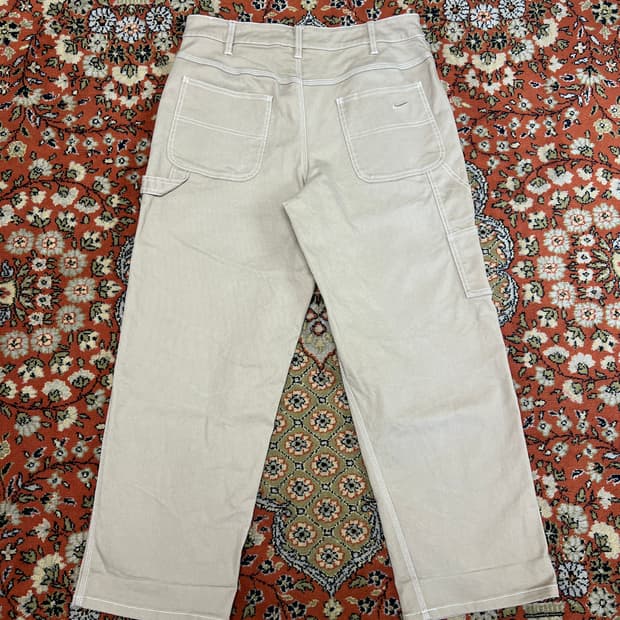 [34/XL] 나이키 라이프 카펜터 팬츠 베이지