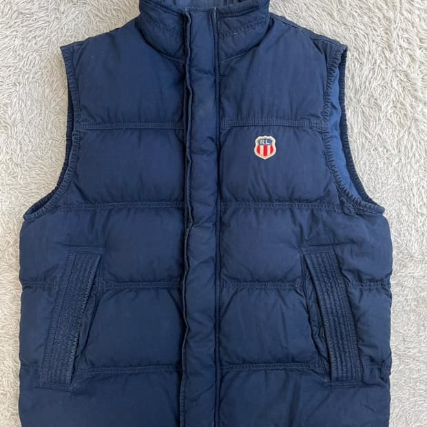 폴로 진스 컴퍼니 다운 패딩 조끼/#2671