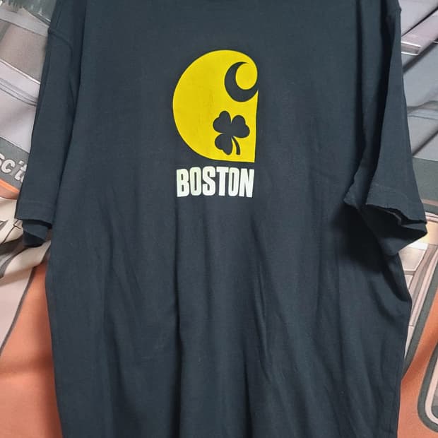 칼하트 반팔 라운드 티셔츠