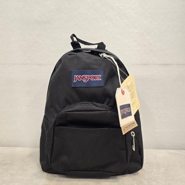 새상품)  잔스포츠 하프파인트 미니 백팩 블랙