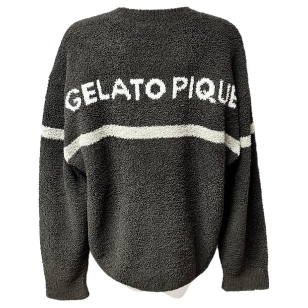 젤라또피케옴므 백로고 풀오버