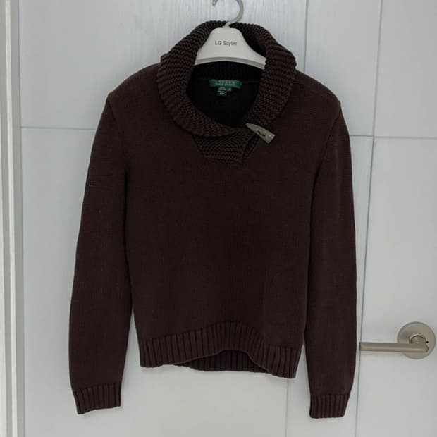 폴로 랄프로렌 숄카라 니트 S 44,55 정품