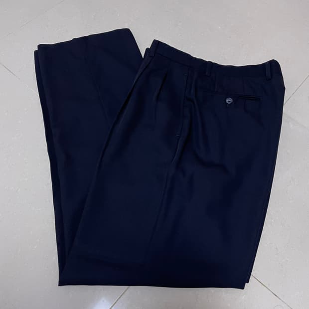 LANVIN 랑방 스튜디오 투턱 슬랙스