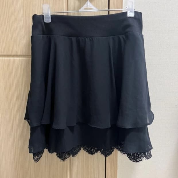 빈티지 레이스 스커트