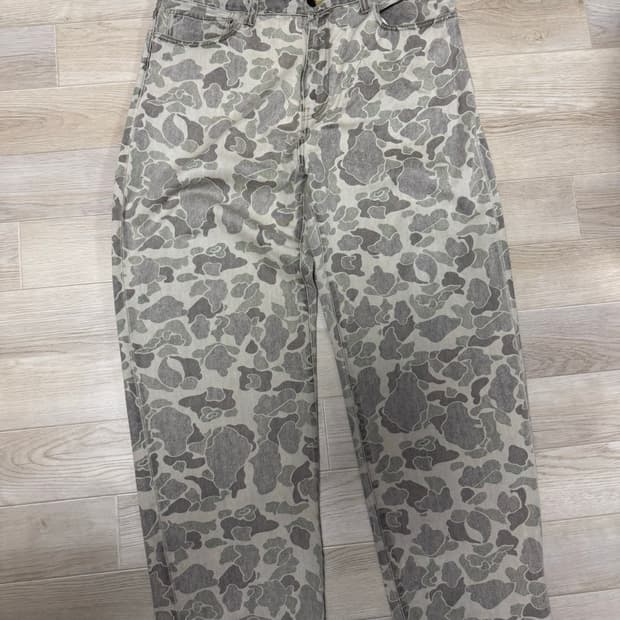 [36] 칼하트wip 덕랜든팬츠 카모