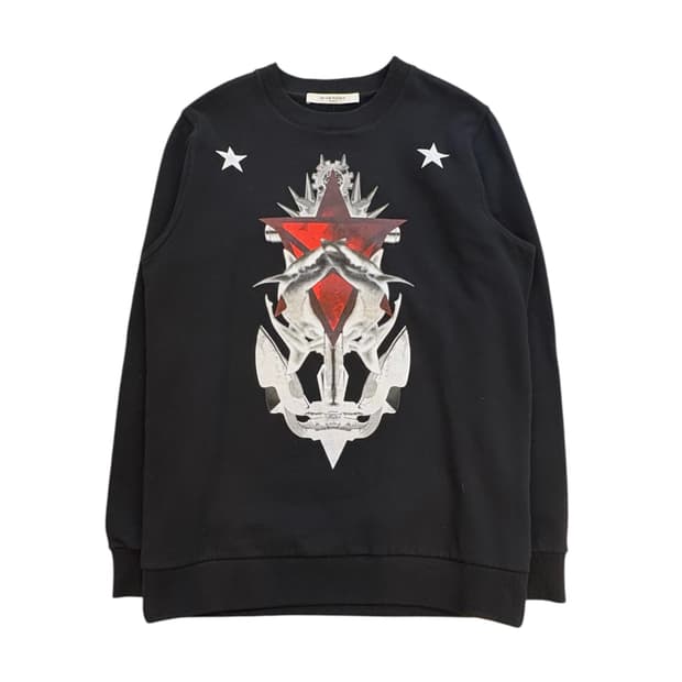 지방시 스타 그래픽 맨투맨