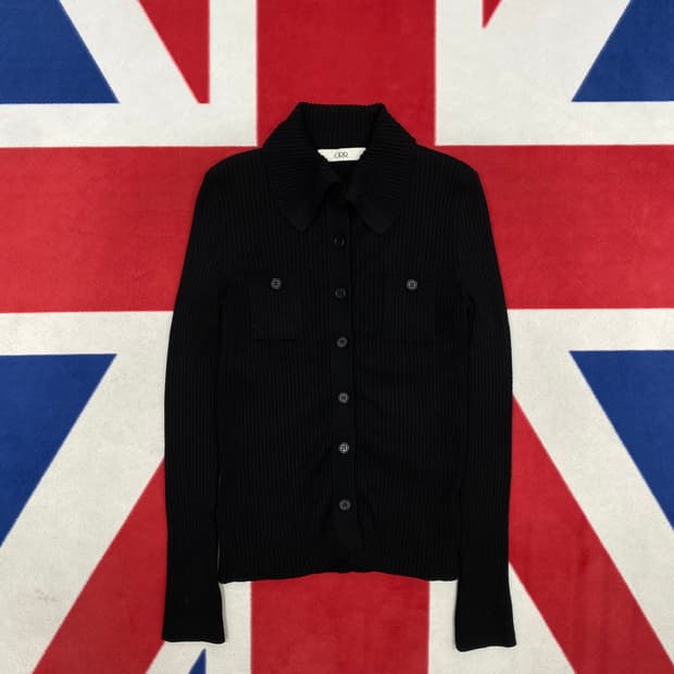 ORR 비스코스 버튼 딱붙핏 가디건 여성S 