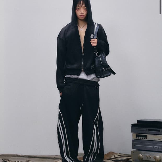 스키즘 인듀싱 지퍼 트레이닝 팬츠