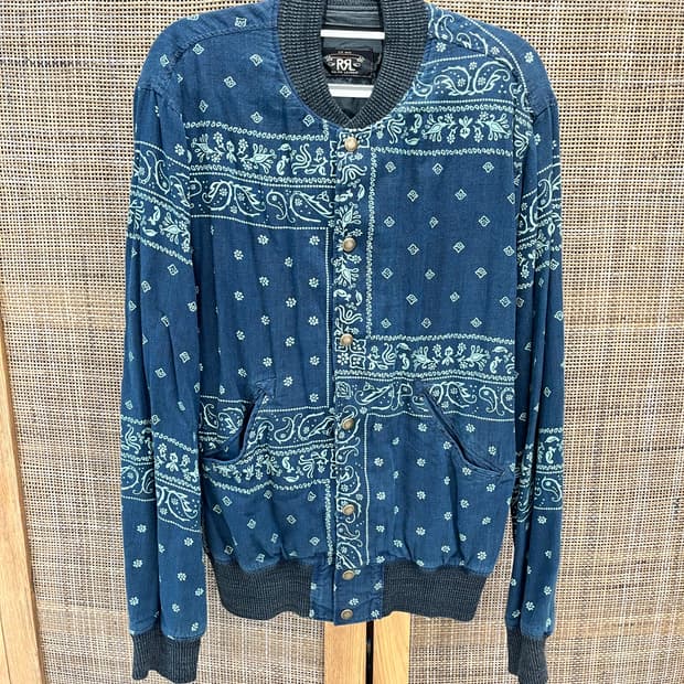 RRL 더블알엘 인디고 반다나 자켓
