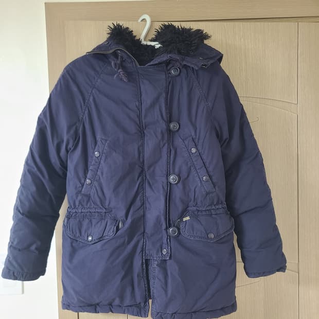 폴로 랄프로렌 데님 앤 서플라이 N3B 네이비  파카 패딩 XS


