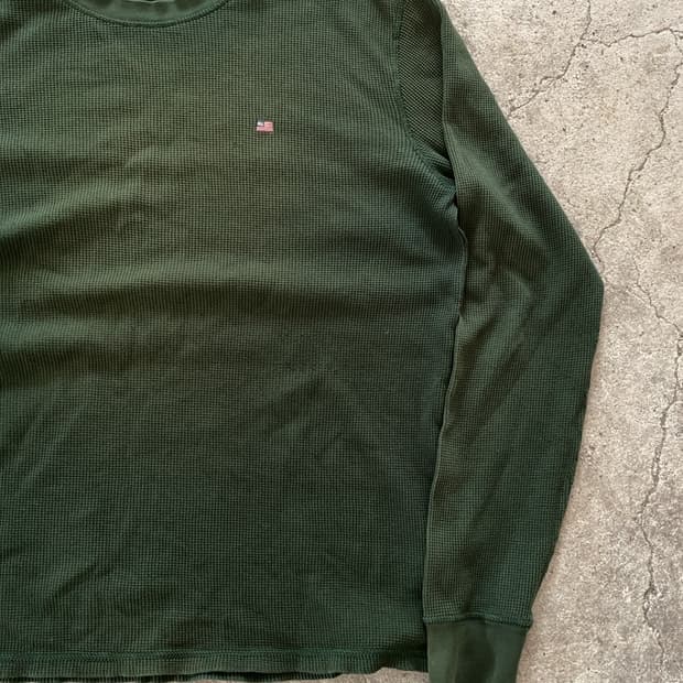 90-00s Polo jeans Distressed Thermal